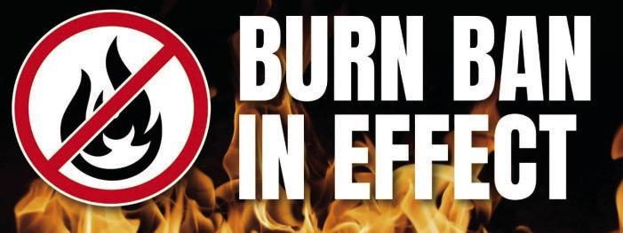 Burn ban issued March 24