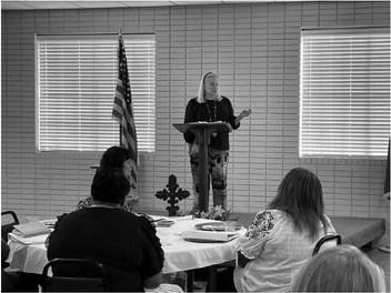 Former Army nurse speaks at AAWC’s annual Prayer Breakfast