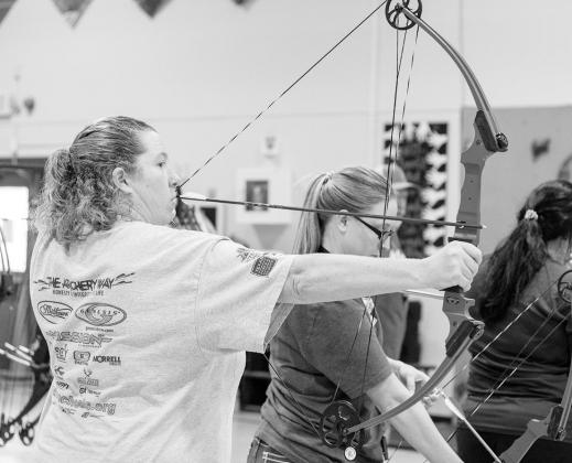 Photo by REBECCA POTTER/ATLANTA ISD Atlanta ISD holds training for archery instructors