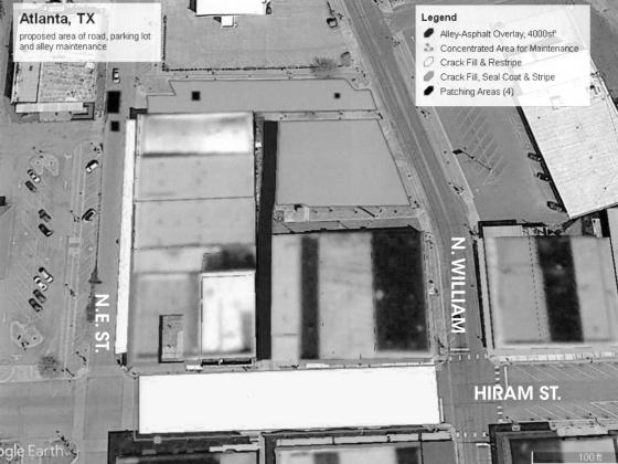 Atlanta to repair streets, approves loan for gym