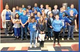 QC wears blue for LK