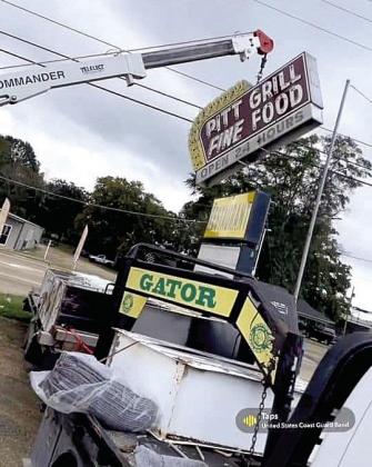 The Grill is gone...
