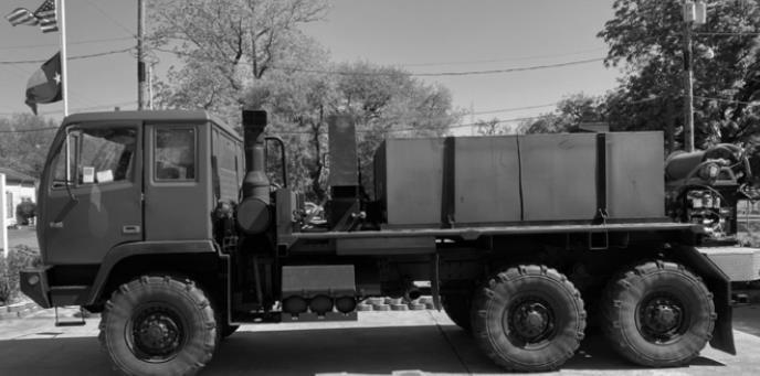 AFTER Excess military truck deploys on new mission with Hughes Springs VFD