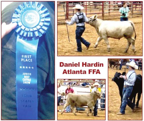 Hardin takes first place