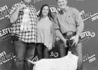 Queen City junior Mason Campbell and his goat Hank placed seventh at the San Antonio Livestock Show last week