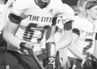 Emotions ran high in an epic Cass County Clash game between Queen City and Linden-Kildare. Queen City took the coveted hammer back home after a 32-28 win. Photo by KYLEE LAWRENCE Queen City edges Linden-Kildare, 32-28, in Cass County Clash