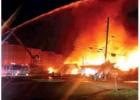 Fire destroys church