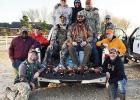 Coach Harper during a pheasant hunting trip, one of his favorite ways to relax away from football. Courtesy photo