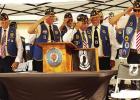 American Legion Post 258 members pay tribute to the thousands of American POW/MIAs still unaccounted for from all wars and conflicts involving the United States. Photo by MARTY ALEXANDER