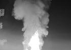 Quick response avoids disaster in roadside vehicle fire