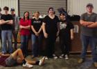 Local high school students lending a hand at the Amity Study Club eWaste Recycle Day are, from left, Aaliyah Murphy, Audrey Westbrook, Andrew Horsley, Travis Jones, Evan Woods, Nolan Hapner, Olivia Beauchamp, Jenna Kirkland, Ashlynn Quada, Avery King, Wes