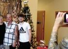 Santa pays an early