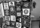 This beautiful quilt was up for grabs during the Homecoming raffle.
