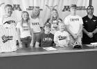 McLeod senior Brennan Penny signed his letter of intent to play baseball for Crown College in Minnesota