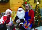 Santa visits Bloomburg