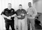 Officers train on restraining device