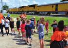 QC students experience Big Boy train visit