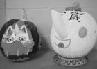 J.K. Hileman students display pumpkin art