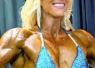Monica Beeman, general manager of Cass County Fitness in Atlanta, shows the form that brought her a first in the Open Figure category of the amateur level of the amateur and professional International Fitness and Bodybuilding Federation (IFBB) show. Local bodybuilders put their best ‘muscles’ forward