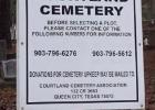 Wreaths for Courtland Cemetery