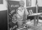 Local artist Lion Tara (Bob) Collins spoke on art and what’s going on in the art world around Atlanta in front of a room full of Atlanta Lions Club members last week. Local artist Lion Tara (Bob) Collins spoke on art and what’s going on in the art world around Atlanta in front of a room full of Atlanta Lions Club members last week.