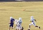 A Linden-Kildare ball carrier scores against Clarksville