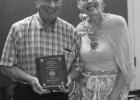 Lion Jack Crawford was honored by Lion Terri DeNatale with the Tom Lanier Lion of the Year Award.