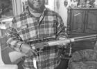 Christmas rifle won at raffle