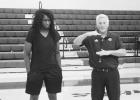 Candid photos from basketball camp