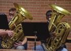Buzbee visits with Queen City bands
