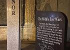 Middle East War monument