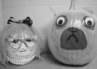 J.K. Hileman students display pumpkin art