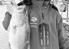 Dylan Benson landed this 7.45-pound bass competing in the JTX Forged Wheels Ultimate High School Tournament on Lake Palestine, Jan. 8. Benson, Dillinger take third at Palestine