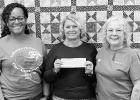 Club presents check