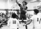 Action shots of Atlanta basketball versus Hooks