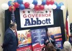 Gov.Abbott campaigns for Spencer in Texarkana