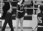 Queen City’s Lauren Carrell puts up a trey