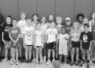 Candid photos from basketball camp