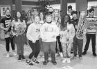 These MUMS band members made the TMEA Region 4 Band: Antonianna Gamble, Alyssa Delgado, McKynli Steaveson, Sadie Dodd, Jeremiah Turner, Chloe Vess, Dori Sasser, JT Matlock, Hunter Crowe, Noah Williams, Cade Warren and Paitynn Weeks. Photo by PHYLLIS WARRE Queen City band members earn All-Region honors
