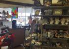 The Estate Barn’s display of antique angelic figurines, all listed at 75 percent off for a liquidation sale. Rain or Shine,Holiday Shoppers Show Up For Deals