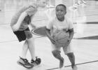 Candid photos from basketball camp