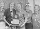 Queen City Lady Bulldogs’ golf team wins district