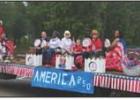 One of many floats that made its way through the streets during WFT in Linden. Photo by BETTY COLEMAN One of many floats that made its way through the streets during WFT in Linden. Photo by BETTY COLEMAN