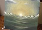 AHS senior Trinity Hart is a featured art student whose work, such as this one, is being displayed in a solo show in the school library today through Thursday. Trinity received the AHS Art Purchase Award. Art Show Closes Tomorrow