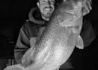 Fishing guide Christian Gladfelter first discovered the robust bass fishery at J.B.Thomas in May 2023. He has since steered his clients to hundreds of double-digit bass, many of them coming under the cover of darkness. (Photo courtesy of Christian Gladfel