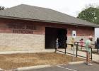 This first-class building is Hughes Springs’ public restrooms recently placed in Spring Park. The public can reserve its use without charge. This first-class building is Hughes Springs’ public restrooms recently placed in Spring Park. The public can reserve its use without charge.