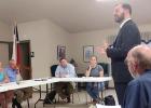 At a special City Council meeting Thursday, May 19, the Council unanimously decided to move forward with issuing debt of six million to fix the majority of the Linden streets. Journal-Sun Photo Linden approves six million dollar bond to fix streets