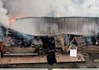 Fire destroys church