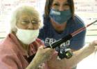 Fishing at Focused Care of Linden
