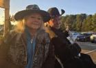 Local Celebrity Thomas Clark was asked to ride with the Meat Slingers crew on their float in the Christmas Parade last Saturday.